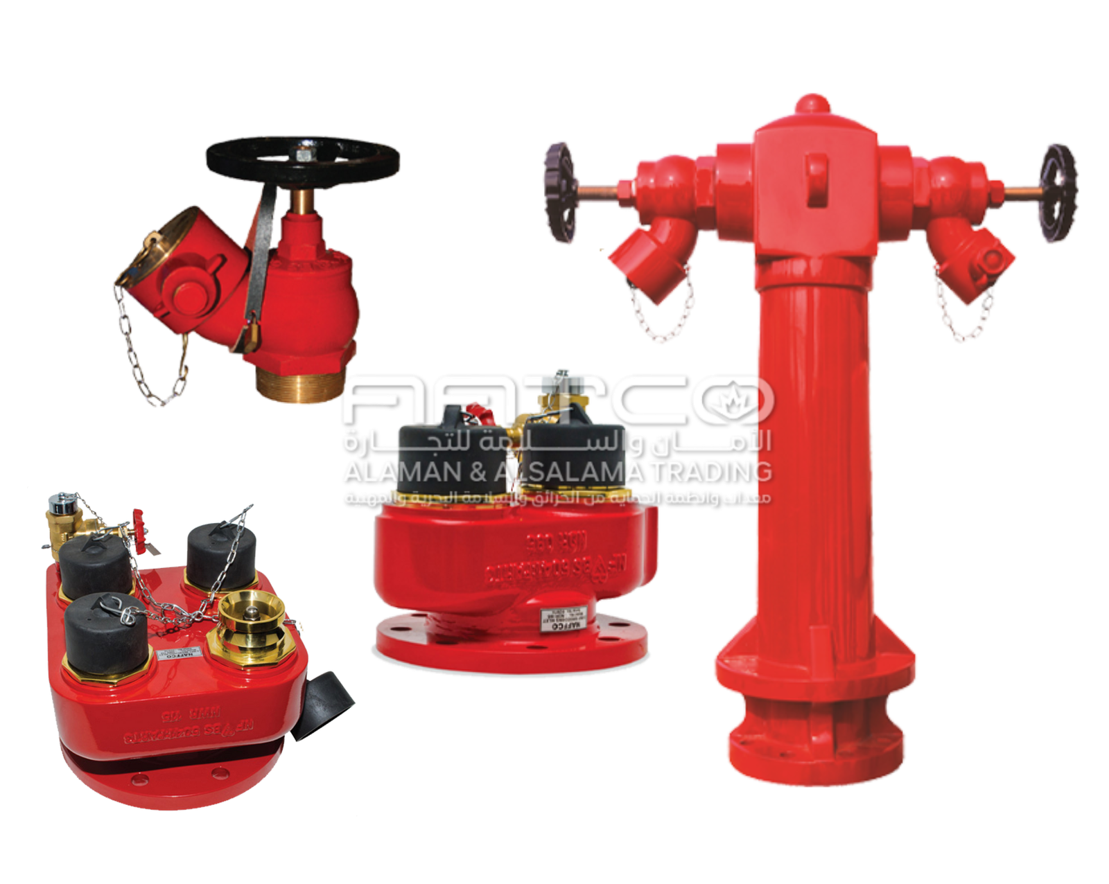 fire-Hydrant-and-Fire-Siamese-Connection-aatco-صنبور-اطفاء-ووصلة-الدفاع-المدني-الامان-والسلامة-للتجارة-اتكو.png